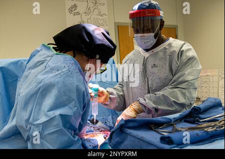 68D operating room specialist students assigned to the U.S. Army