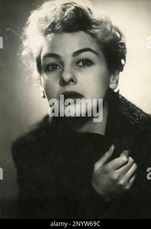 Italian actress Eleonora Rossi Drago, 1950s Stock Photo