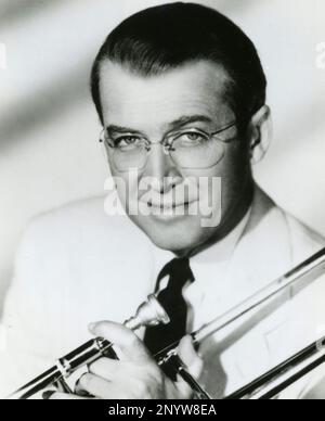 American actor James Stewart in the movie The Glenn Miller Story, USA 1954 Stock Photo