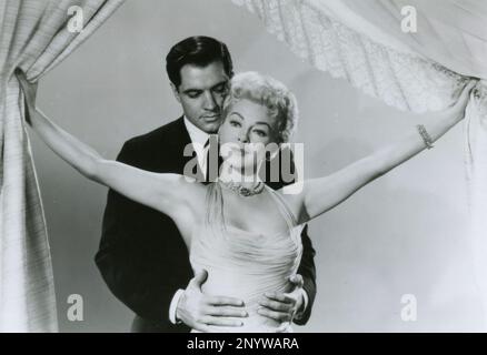 American actor John Gavin and actress Lana Turner in the movie Imitation of Life, USA 1959 Stock Photo