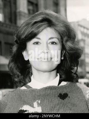 British actress and author Nanette Newman, UK 1982 Stock Photo