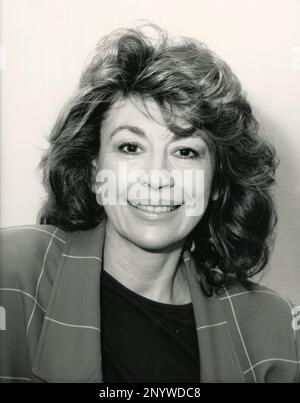 British actress and author Nanette Newman, UK 1987 Stock Photo