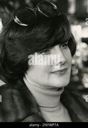 British TV actress Barbara Murray, UK 1981 Stock Photo