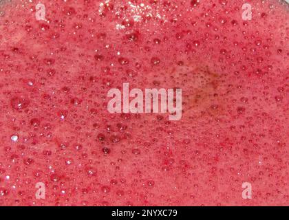 Fresh beet juice and spinach isolated on white Stock Photo