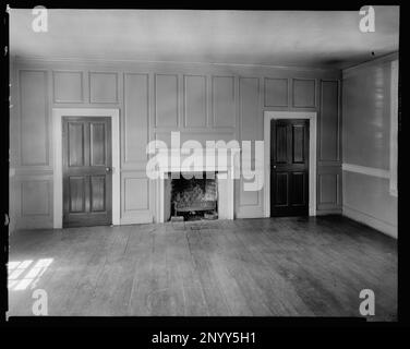 Tuckahoe, Goochland County, Virginia. Carnegie Survey of the Architecture of the South. United States  Virginia  Goochland County, Woodwork, Interiors. Stock Photo