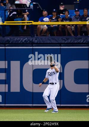 Tampa Bay Rays 2nd baseman Ben Zobrist bats against the Toronto Blue Jays  at the Rogers Centre in Toronto, ON. The Blue Jays lose to the Rays 10-9.  (Credit Image: © Anson