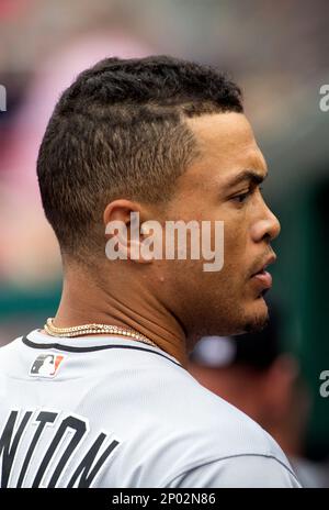 WASHINGTON, DC - APRIL 03: Miami Marlins relief pitcher David Phelps (35)  during a MLB opening day game between the Washington Nationals and the  Miami Marlins on April 03, 2017, at Nationals