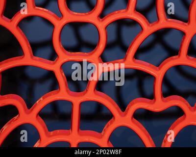 Modern abstract background in red and blue Stock Photo
