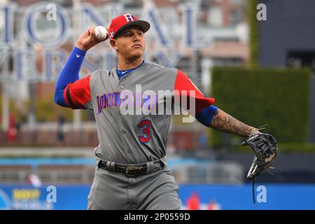 SARASOTA, FL - MARCH 07: Manny Machado (3) of the Dominican