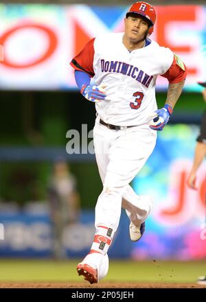 SARASOTA, FL - MARCH 07: Manny Machado (3) of the Dominican