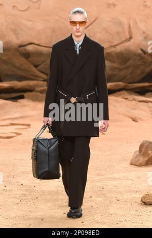 OFF-WHITE Fall-Winter 2023-2024 Runway during Paris Fashion Week on March 2023 - Paris; France 02/03/2023 Stock Photo