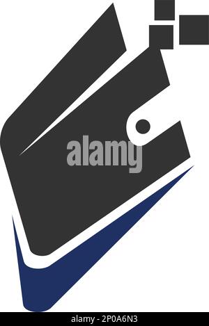 digital fast payment walet logo template Icon Illustration Brand Identity.Isolated and flat illustration. Vector graphic Stock Vector