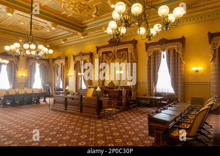 Maryland State house in Annapolis MD Stock Photo