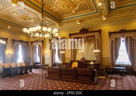 Maryland State house in Annapolis MD Stock Photo