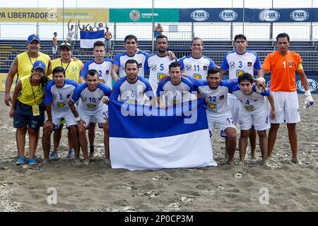 Conmebol Copa Libertadores Futbol de Playa - Santos - Brasil - 09/01/2017 -  Boquinha do Vasco da Gama durante partida contra o Reales Miranda (VEN)  pela Copa Libertadores de Futebol de Areia