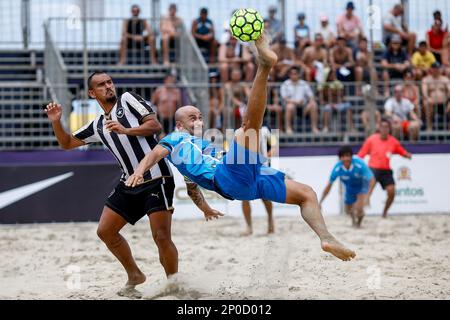 Campeonato Brasileiro de Clubes de Beach Soccer 2017 - Santos - Brasil -  06/01/2017 - 2º dia dos jogos, Sampaio Correa x Sport Recife - Foto:  Marcello Zambrana/AGIF (via AP Stock Photo - Alamy