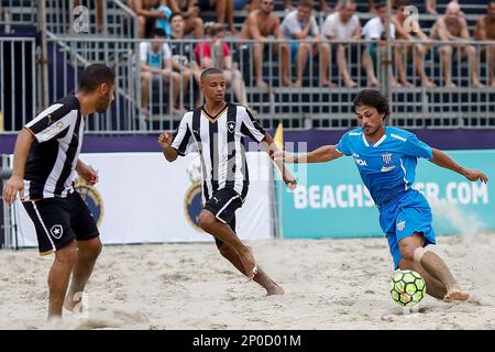 Campeonato Brasileiro de Clubes de Beach Soccer 2017 - Santos - Brasil -  06/01/2017 - 2º dia dos jogos, Sampaio Correa x Sport Recife - Foto:  Marcello Zambrana/AGIF (via AP Stock Photo - Alamy