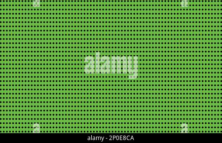 Black dot in green background Stock Vector