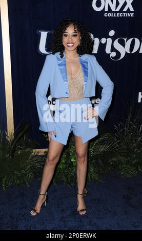 Los Angeles, CA. 2nd Mar, 2023. Maya Jenkins at arrivals for UNPRISONED Premiere on HULU, Hollywood Legion Theater, Los Angeles, CA March 2, 2023. Credit: Elizabeth Goodenough/Everett Collection/Alamy Live News Stock Photo