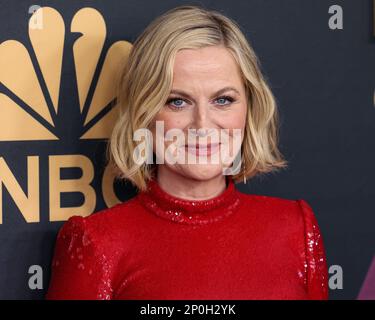 HOLLYWOOD, LOS ANGELES, CALIFORNIA, USA - MARCH 02: Amy Poehler arrives at NBC's 'Carol Burnett: 90 Years Of Laughter + Love' Birthday Special held at AVALON Hollywood and Bardot on March 2, 2023 in Hollywood, Los Angeles, California, United States. (Photo by Xavier Collin/Image Press Agency) Stock Photo