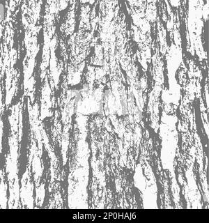 Wood tree bark texture grunge overlay natural material for backgrounds, design, decoration. Stock Vector