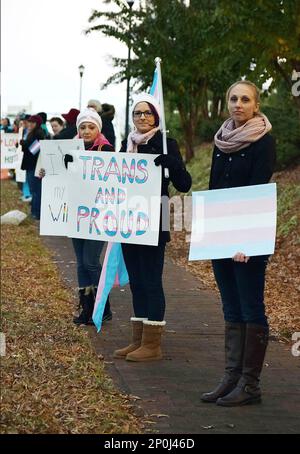 From left Cintia Webb Persephone Webb and Crystal Yamazaki hold