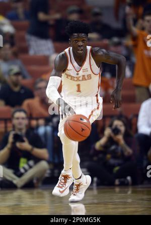 04 December 2015: Texas guard Eric Davis Jr during 59 - 49 win over Samford  at the Frank Erwin Center in Austin, TX.(Photo by John Rivera/Icon  Sportswire) (Icon Sportswire via AP Images