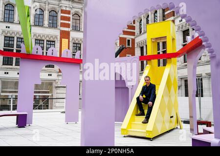 Shahed Saleem Presents Deconstructed Mosque for Ramadan Pavilion 2023 at  the V&A Museum in London