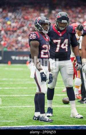 Houston, TX, USA. 12th Sep, 2021. Houston Texans wide receiver Chris Conley  (18) leaves the field after an NFL football game between the Jacksonville  Jaguars and the Houston Texans at NRG Stadium