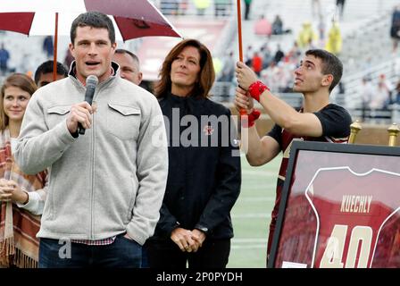 Luke Kuechly Jersey Retired By Boston College At Halftime Of Syracuse Game  