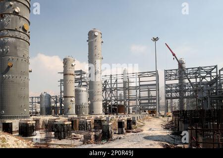 Bushehr, Bushehr, Iran. 2nd Mar, 2023. A view of Iran LNG project in ...