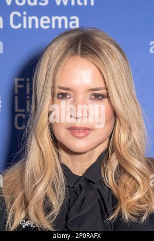 Belgian actress Virginie Efira attends the photocall of the film 