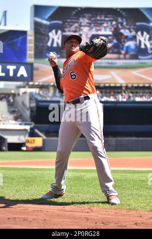 New York Yankees vs Baltimore Orioles at Yankee Stadium the Bronx New York  Stock Photo - Alamy