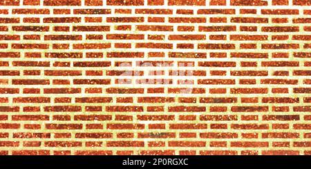 Old Brick Wall Textured Background Stock Photo