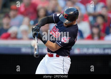 15 August 2016: Cleveland Indians Outfield Rajai Davis (20) [3738