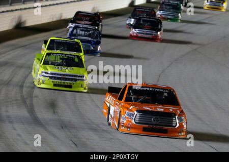 Daniel Suarez (51), John Wes Townley (05) and Grant Enfinger (33 ...