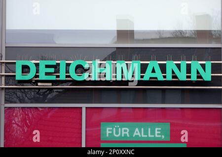 Deichmann / Handelskette/ Schuhe/ Geschaeft / Laden / Logo / Symbol Stock Photo