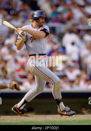 Kirk Gibson, early in his Tigers career.  Detroit tigers baseball, Detroit  tigers, Detroit sports