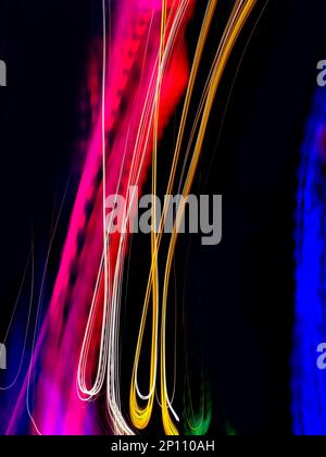 Spaceship defocused surface with bokeh. Space shuttle in sky defocused blurry effect background. Stock Photo