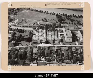 New Jersey - Trenton, Aerial Photograph. Stock Photo