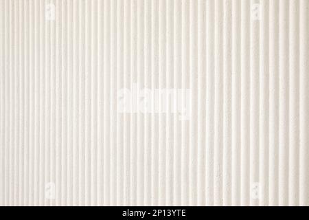 white wall texture with vertical stripes background Stock Photo