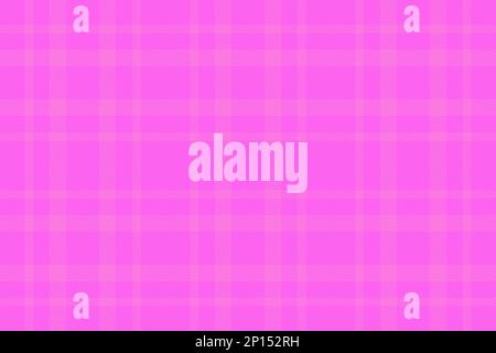Texture plaid fabric. Check vector pattern. Background textile tartan seamless in violet color. Stock Vector