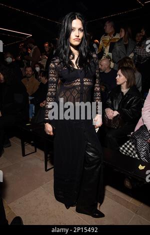 Gabbriette Bechtel attends the Isabel Marant Fall/Winter 2023-2024