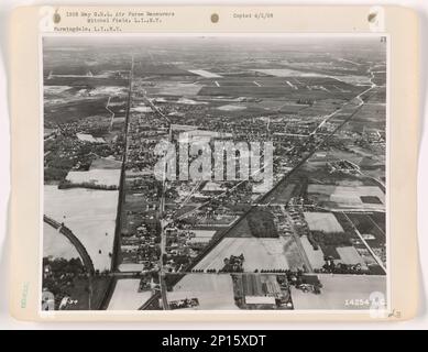 New York - Farmingdale, Aerial Photograph. Stock Photo