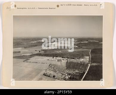 New York - Farmingdale, Aerial Photograph. Stock Photo