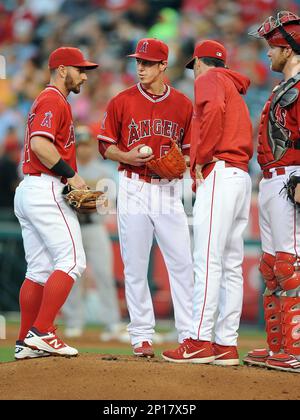 23 Jun. 2016: Los Angeles Angels of Anaheim pitcher Tim Lincecum