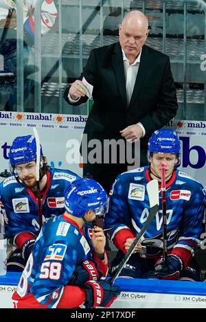 Mannheim, Germany. 03rd Mar, 2023. Ice hockey: DEL, Adler Mannheim ...