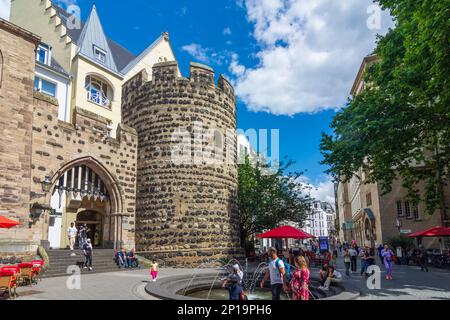 Bonn: city gate Sterntor in Rhein-Sieg-Region, Nordrhein-Westfalen, North Rhine-Westphalia, Germany Stock Photo