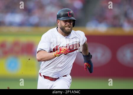 03 June 2016: Cleveland Indians Pitcher Joba Chamberlain (62) [5504] wears  a pair of Cleveland Indians Perforated-Lens Sunglasses that were given out  to the first 10,000 fans prior to the Major League