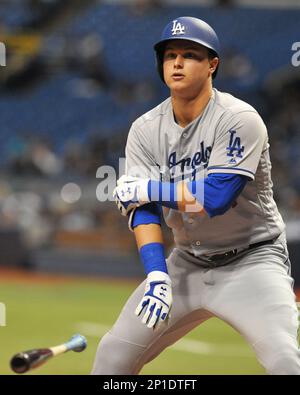 Los Angeles Dodgers Joc Pederson during MLB All-Star Game Practice on July  13, 2015 at Great American Ball Park in Cincinnati, Ohio. (Mike Janes/Four  Seam Images via AP Stock Photo - Alamy
